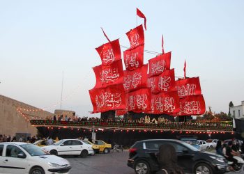 عزاداری موکب کشتی بزرگ در شیراز 5 عزاداری موکب کشتی بزرگ در شیراز