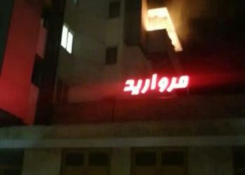 مهار آتش سوزی آپارتمان مسکونی واقع در خیابان کوی وحدت شیراز