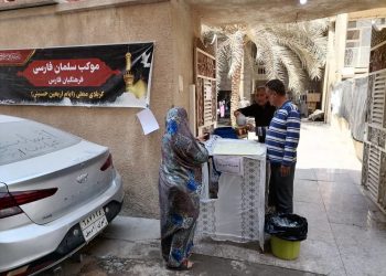 برپایی موکب فرهنگیان فارس در کربلای معلی برای اولین بار 1 برپایی موکب فرهنگیان فارس در کربلای معلی برای اولین بار