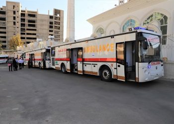 3 دستگاه اتوبوس آمبولانس در چرخه سلامت فارس 3 3 دستگاه اتوبوس آمبولانس در چرخه سلامت فارس