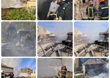 جزئیات آتش سوزی گسترده در خیابان انوری