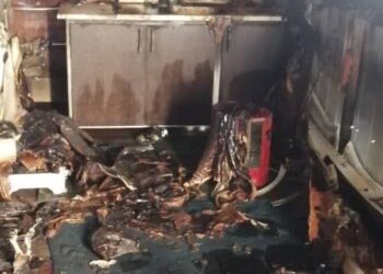 هتل آپارتمانی در شیراز طعمه آتش شد 2 هتل آپارتمانی در شیراز طعمه آتش شد