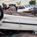 واژگونی خونین خودرو سواری در بلوار آزادی شیراز