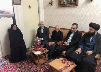 دیدار با مادر شهید سرایداران از شهدای گرانقدر حادثه تروریستی شاهچراغ (ع)