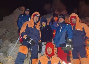 نجات کوهپیماه گمشده در ارتفاعات دراک