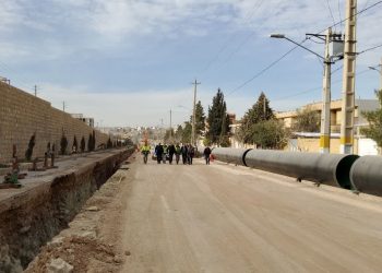 بازدید از محل پروژه خط دوم انتقال آب شرب به شیراز 1 بازدید از محل پروژه خط دوم انتقال آب شرب به شیراز