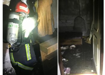 مهار آتش سوزی منزل دو طبقه در بلوار اسماعیلی ابهری 1 مهار آتش سوزی منزل دو طبقه در بلوار اسماعیلی ابهری