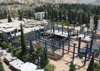 تالار مرکزی شیراز با حدود سی درصد پیشرفت فیزیکی در مرحله اتمام اسکلت فلزی 3 تالار مرکزی شیراز با حدود سی درصد پیشرفت فیزیکی در مرحله اتمام اسکلت فلزی