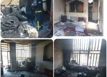 آتش سوزی منزل مسکونی براثر دپوی گازوئیل 2 آتش سوزی منزل مسکونی براثر دپوی گازوئیل