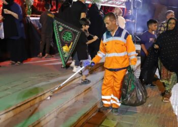 اقدامات سازمان مدیریت پسماند در راستای خدمت به عزاداران حسینی در دهه اول محرم 2 اقدامات سازمان مدیریت پسماند در راستای خدمت به عزاداران حسینی در دهه اول محرم