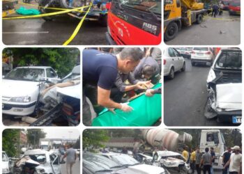 حادثه در بلوار امیر کبیر شیراز