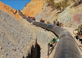 پروژه انتقال آب از خلیج فارس به استان فارس 15 درصد پیشرفت داشته است 3 پروژه انتقال آب از خلیج فارس به استان فارس 15 درصد پیشرفت داشته است