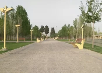 روشنایی بوستان بعثت افزایش یافت