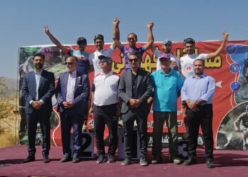 مسابقات دوچرخه سواری کوهستان آقایان برگزار شد