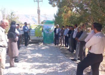 کاروان ترویج الگوی کشت در کوار فارس