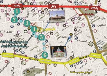 هیچ قسمتی از تونل در زیر بافت‌ تاریخی شیراز نیست