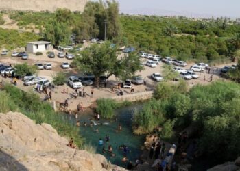 چشمه گلابی ساماندهی شد 8 چشمه گلابی ساماندهی شد