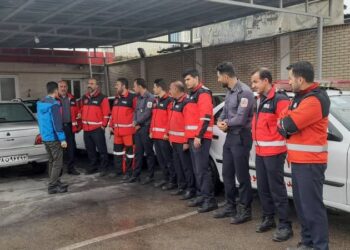 آماده باش کامل ۲۴ ایستگاه آتش نشانی شیراز برای مقابله باحوادث احتمالی بارندگی