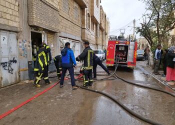 آتش سوزی در شیراز