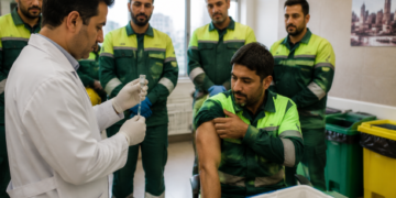 پاکبانان شیراز زیر سپر پیشگیری؛ مرحله دوم واکسیناسیون هاری برای نیروهای در معرض خطر آغاز شد 49 پاکبانان شیراز زیر سپر پیشگیری؛ مرحله دوم واکسیناسیون هاری برای نیروهای در معرض خطر آغاز شد
